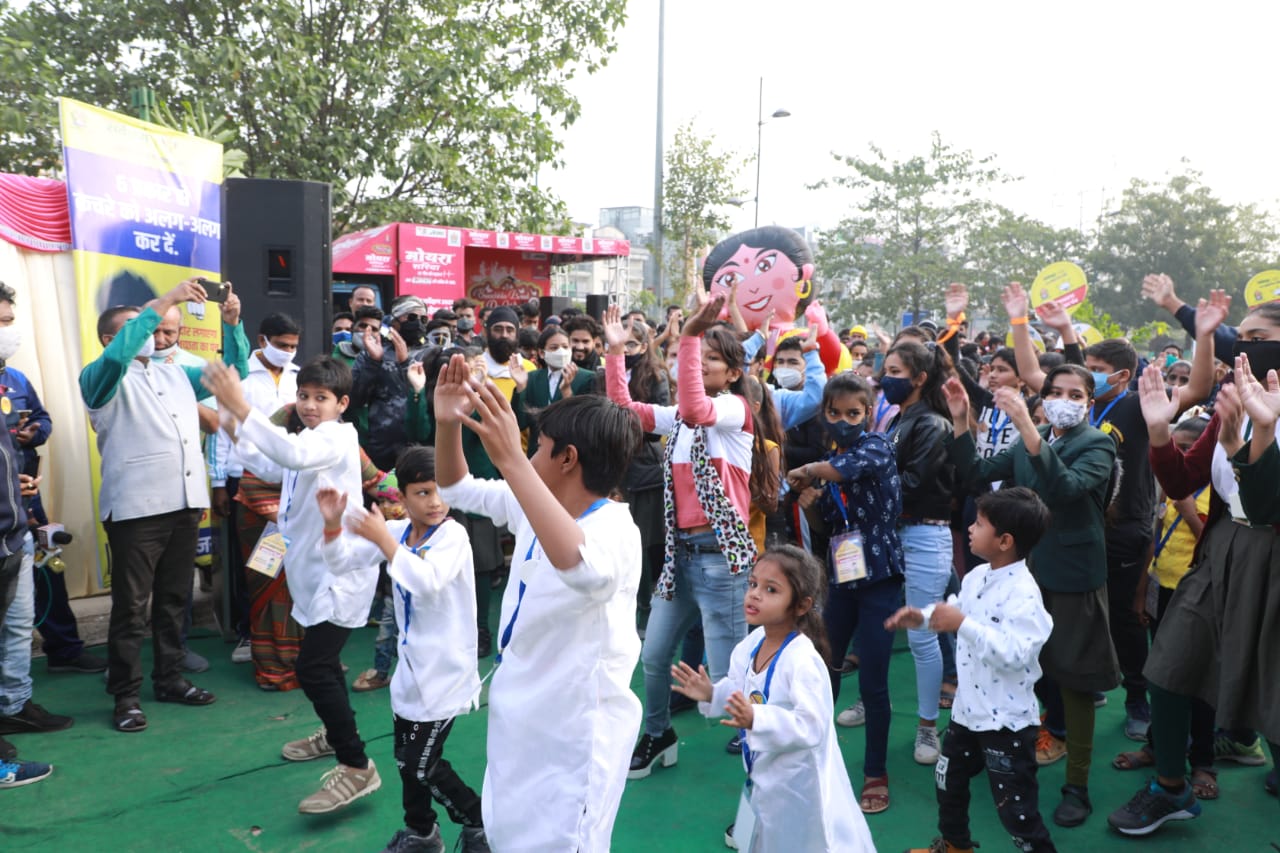 स्वच्छता रेंजर्स ने दी शानदार प्रस्तुति, निगम प्रशासक बोले- इंदौर पंच लगाएगा