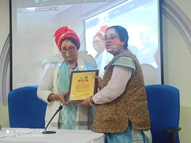 2021 विश्व हिंदी दिवस के अवसर पर इंदौर एयरपोर्ट पर हुए दो दिवसीय आयोजन