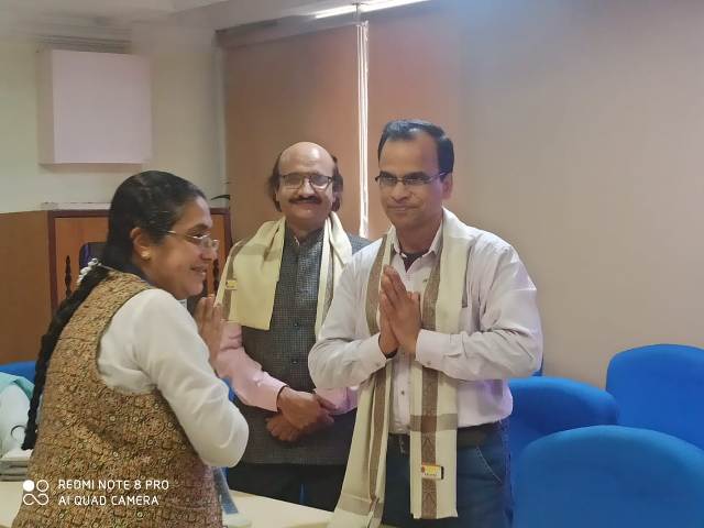2021 विश्व हिंदी दिवस के अवसर पर इंदौर एयरपोर्ट पर हुए दो दिवसीय आयोजन