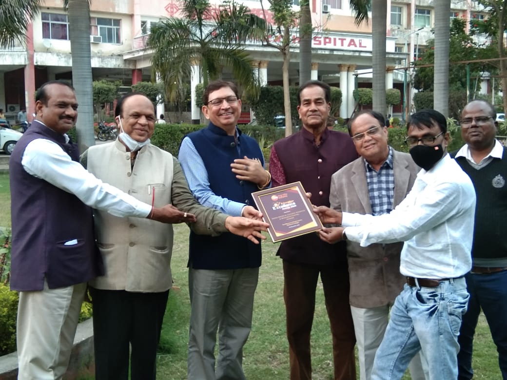 इंडेक्स मेडिकल कॉलेज को मिला 'बेस्ट इंफ्रास्ट्रक्चर अवार्ड', बना देश का सावां प्राइवेट मेडिकल कॉलेज