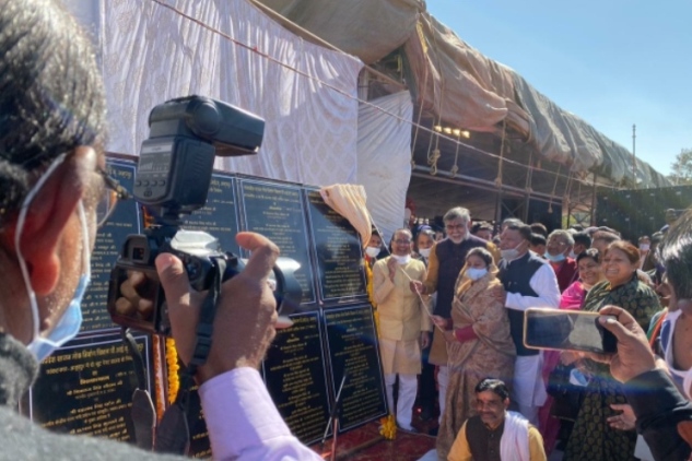 CM ने किया प्रसाद योजना अंतर्गत अमरकंटक में 49.98 करोड़ के कार्यों का शिलान्यास