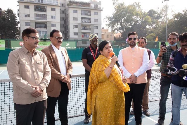 Indore News : स्व. विद्या देवी कक्कड स्मृति ऑल इंडिया टेनिस चैंपियनशिप सीरीज़ का शुभारंभ