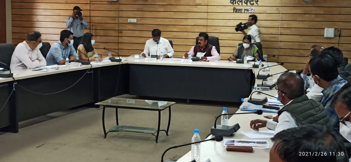 दिशा समिति की बैठक आज, लापरवाही करने वाले अधिकारियो पर सांसद लालवानी ने दिखाई सख़्ती