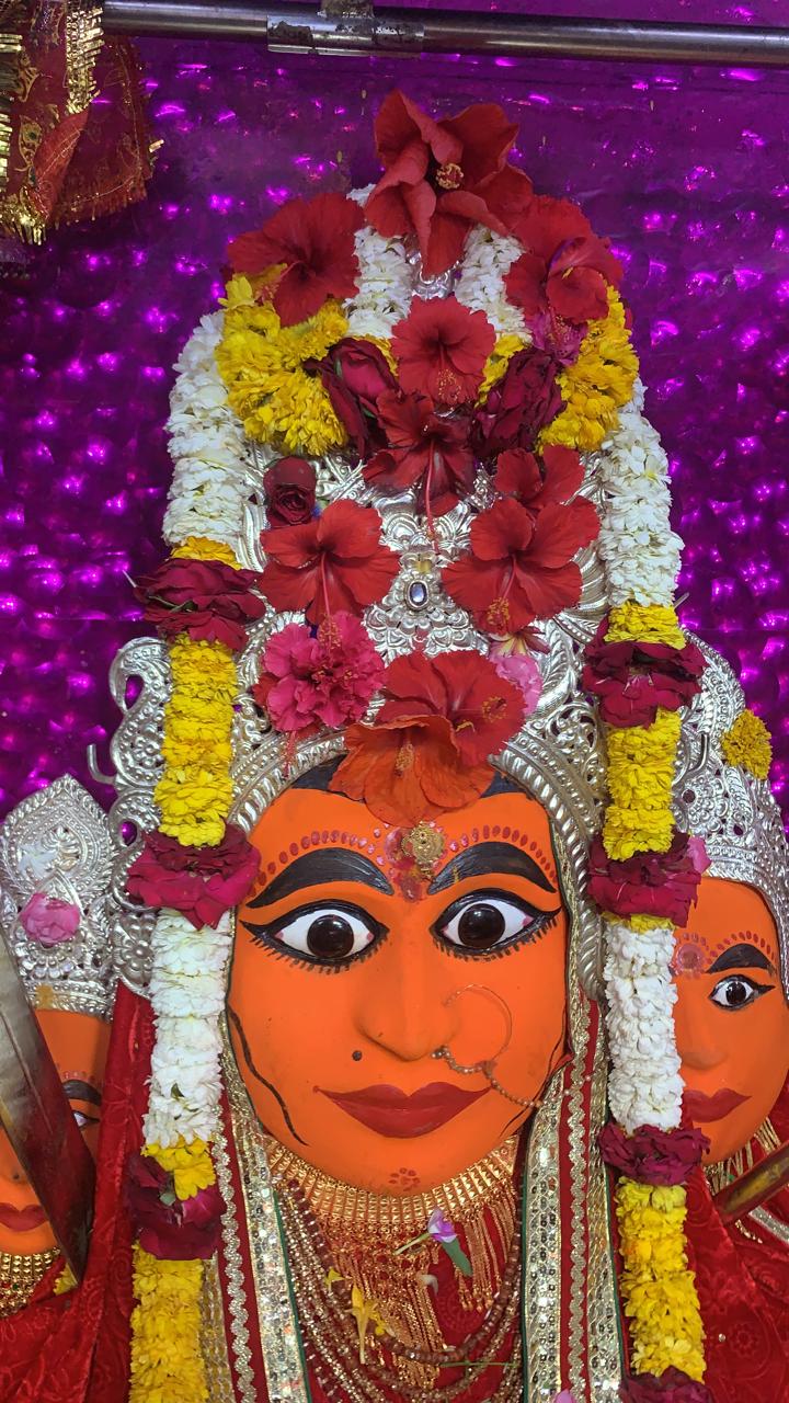 बिजासन माता लाइव दर्शन