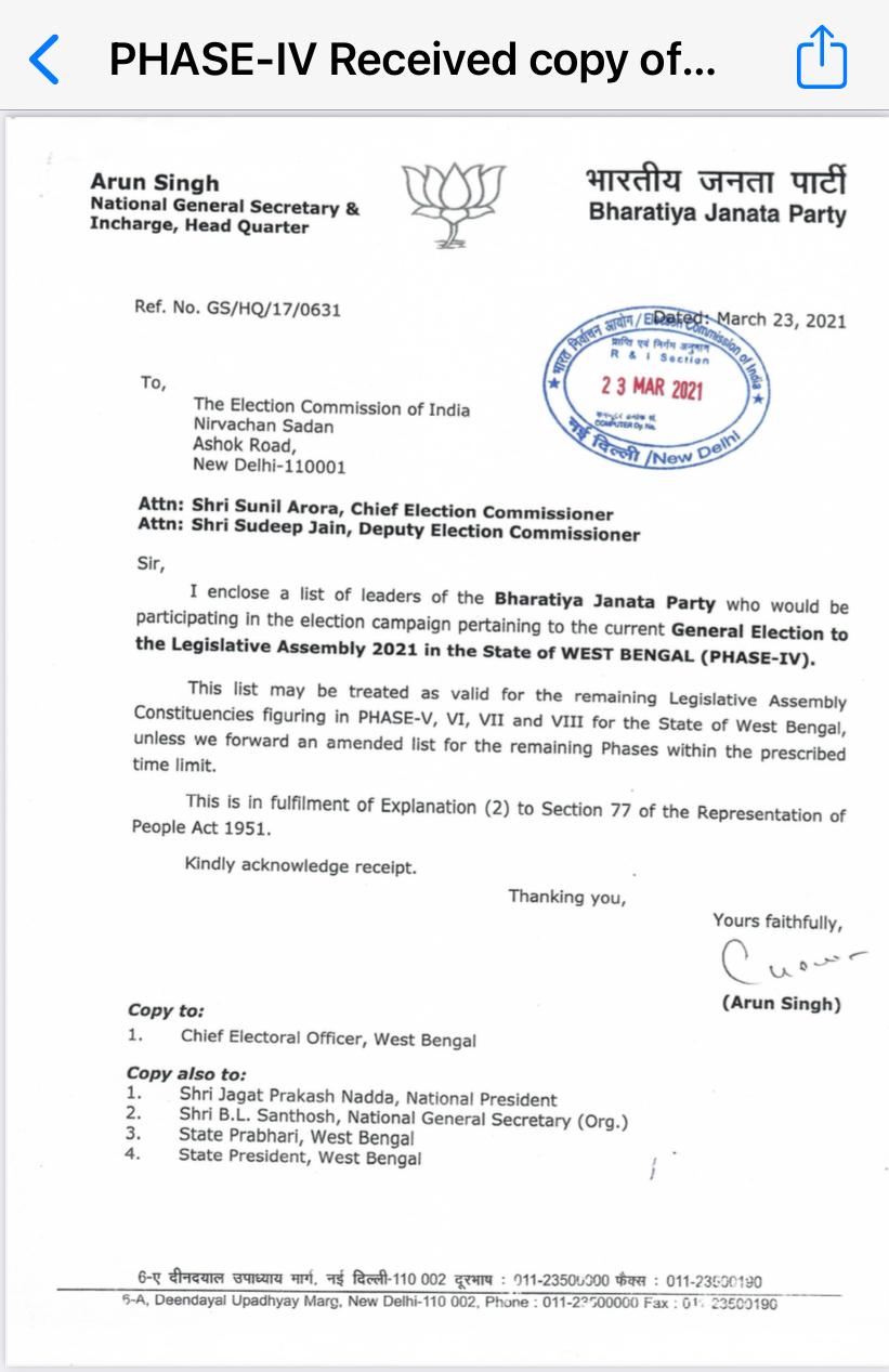 विधानसभा चुनाव में बढ़ेगी हलचल, BJP ने सिंधिया को बनाया स्टार प्रचारक