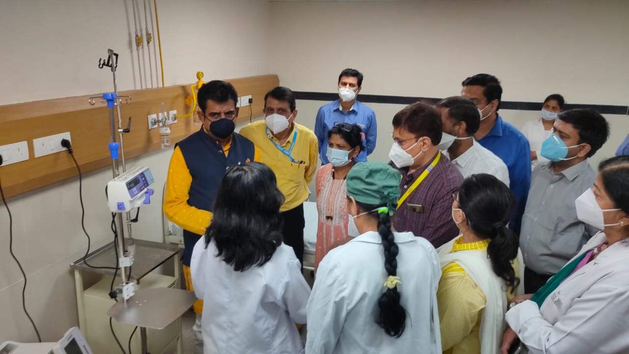 आयुष्मान भारत में इंदौर नंबर वन पर, सांसद लालवानी द्वारा नए सेंटर का हुआ शुभारंभ