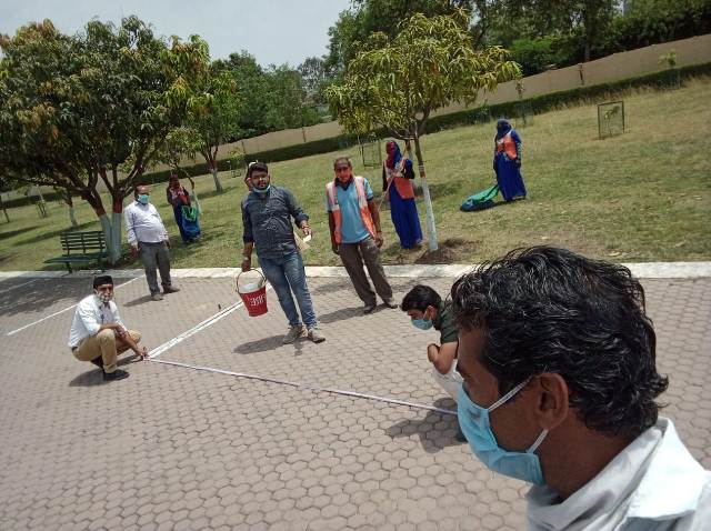 इंदौर : मध्य भारत के सबसे बड़े कोविड केयर सेंटर की 600 बेड से शुरुआत