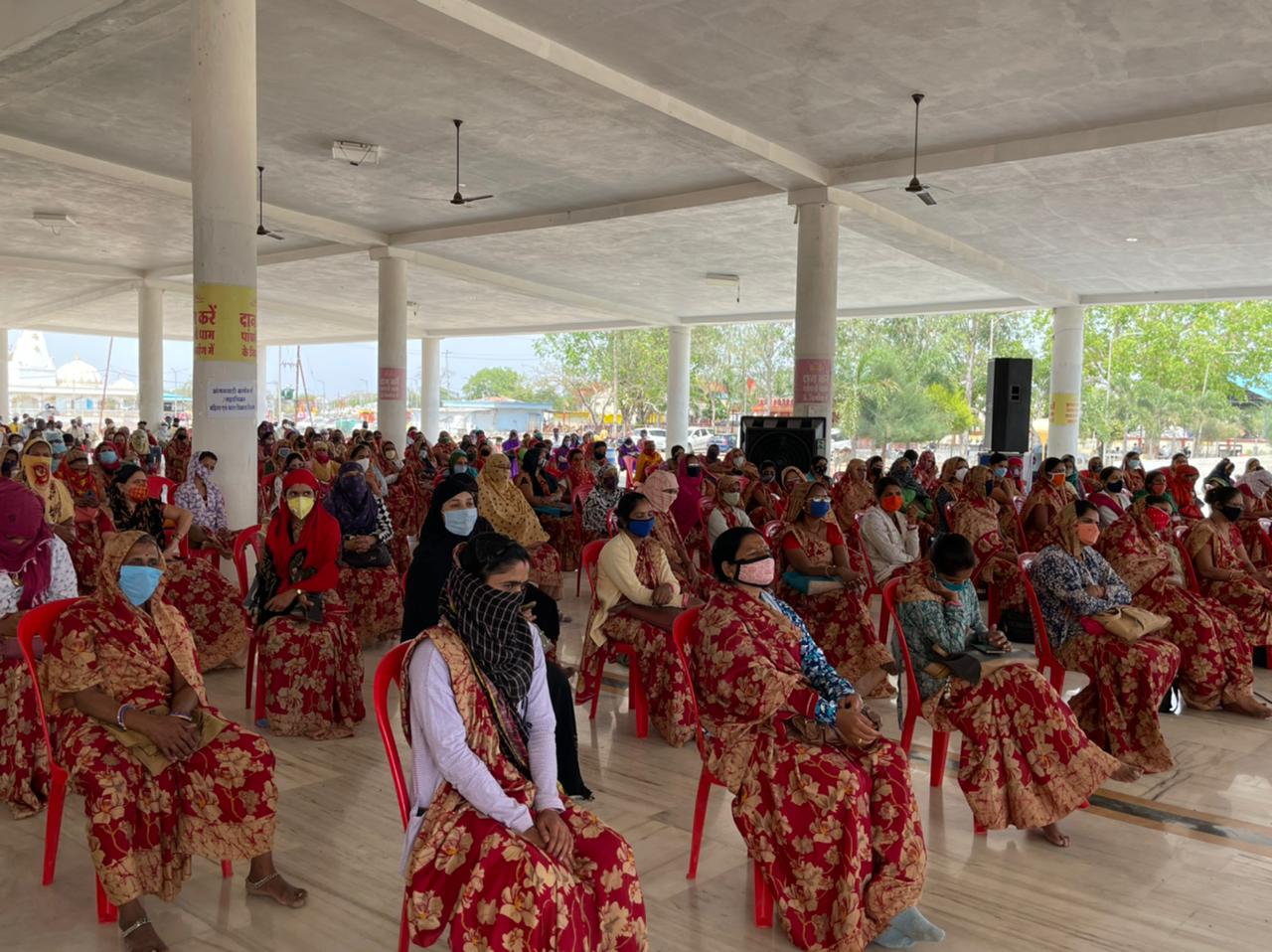 सांसद लालवानी ने देपालपुर में कोविड सेंटर की व्‍यवस्‍थाएं देखी, दिए ये निर्देश
