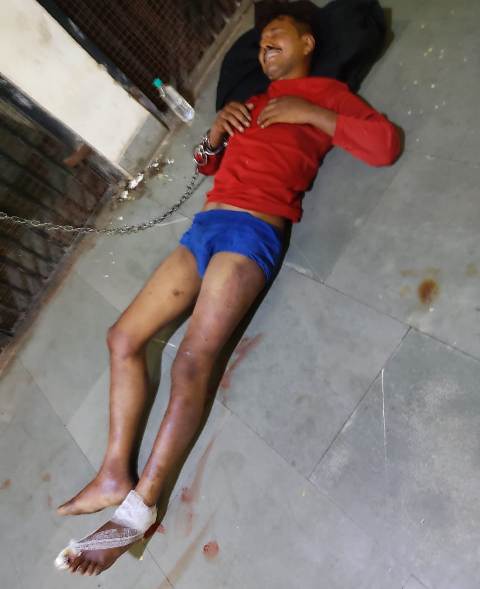 आरोपी के साथ थाने में मारपीट करने के कारण टीआई लाइन अटैच