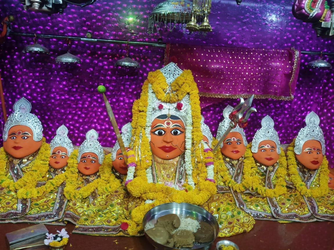 बिजासन माता लाइव दर्शन
