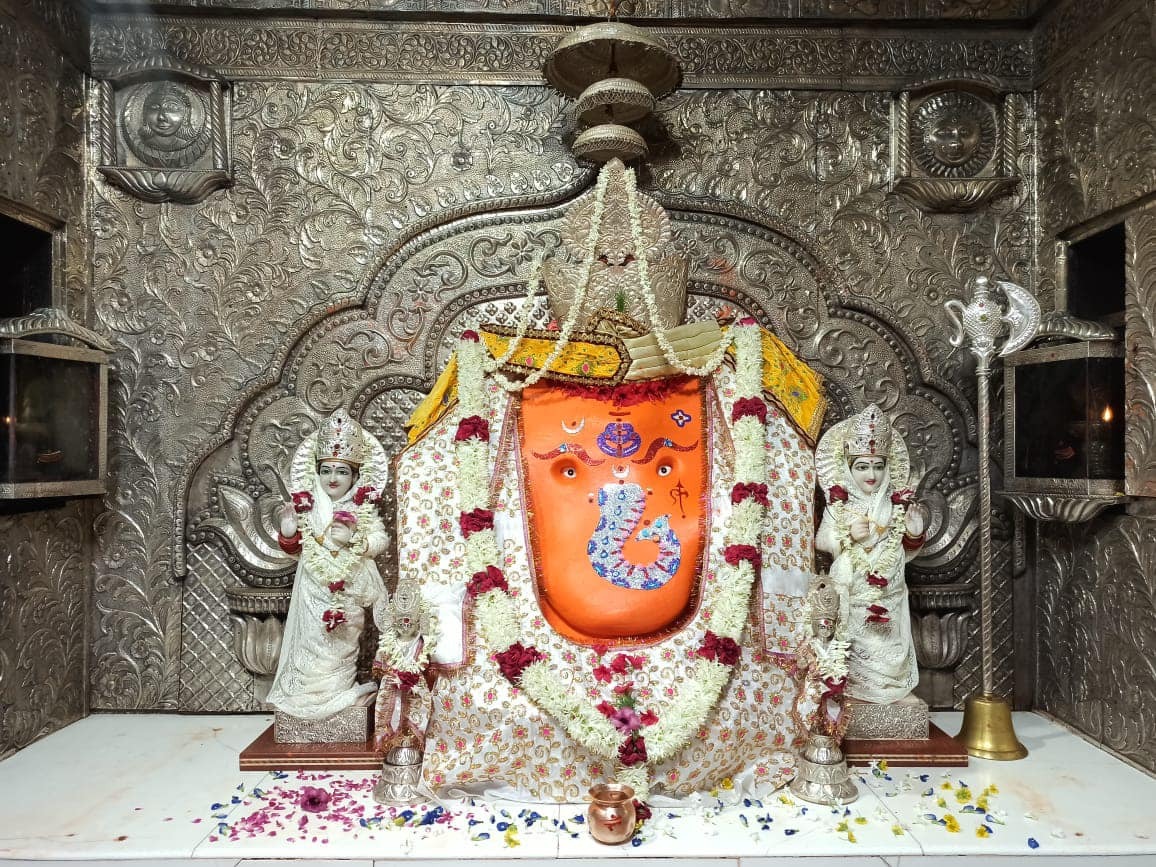 खजराना गणेश दर्शन लाइव