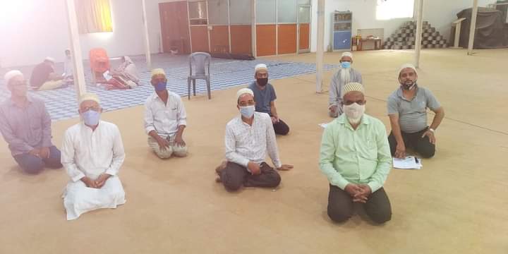 Indore News : इंदौर दाउदी बोहरा समाज ने हुसैनी मोहल्ला बद्री बाग़ कॉलोनी में किया शत प्रतिशत वैक्सीनेशन ।