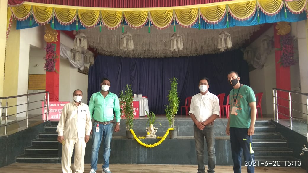 Ujjain News : आकर्षक साज-सज्जा से तैयार हैं टीकाकरण केन्द्र, उज्जैन शहर में 14 मॉडल टीकाकरण केन्द्र बनाये गये