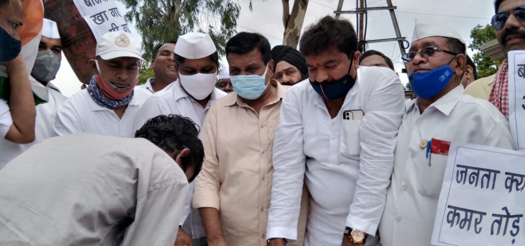 केंद्र सरकार एवं राज्य सरकार के कुशासन के खिलाफ सेवादल का मुक्ति आंदोलन