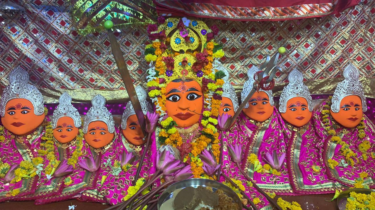 बिजासन माता दर्शन लाइव