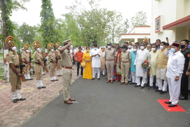 उज्जैन पहुंचे कर्नाटक राज्यपाल गहलोत, किए महांकाल दर्शन