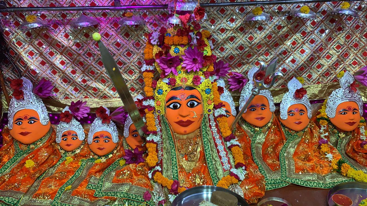 बिजासन माता दर्शन लाइव