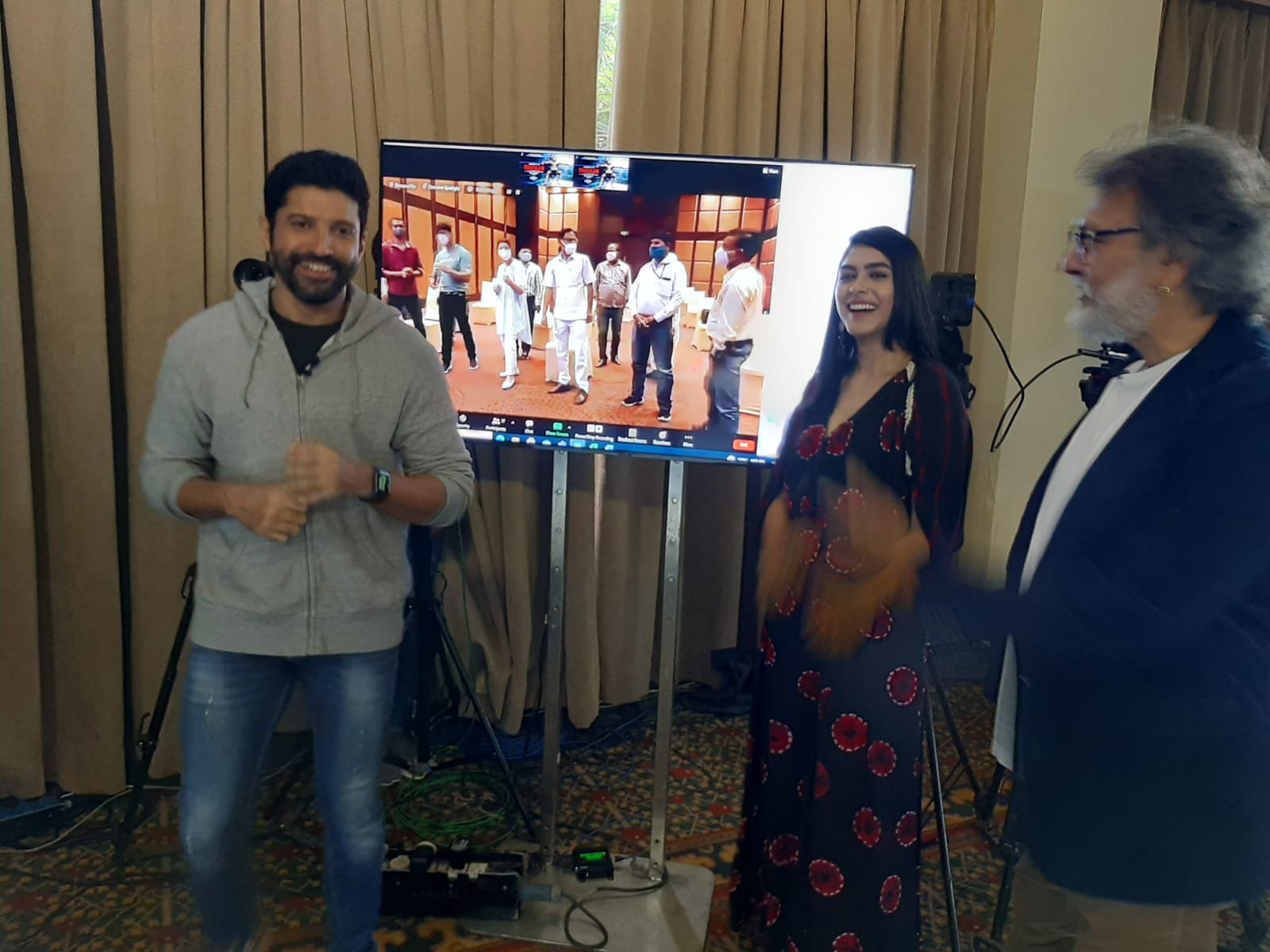 फरहान अख्तर, मृणाल ठाकुर और राकेश ओमप्रकाश मेहरा हार्ट ऑफ इंडिया – इंदौर में लाए तूफान