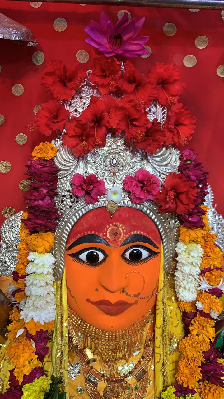 बिजासन माता लाइव दर्शन