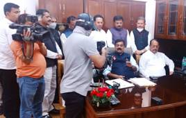 पंचायती राज मंत्रालय में कपिल मोरेश्वर पाटिल ने संभाला राज्यमंत्री का पदभार