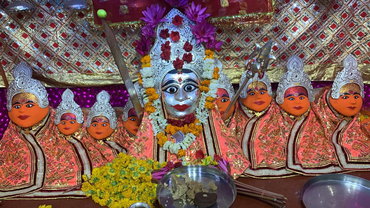 बिजासन माता दर्शन लाइव