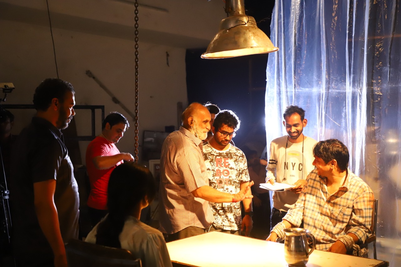 Indore News: इंदौर में हो रही वेब सीरीज 'पूर्णविराम' की शूटिंग, शहर के कलाकार भी कर रहे अभिनय