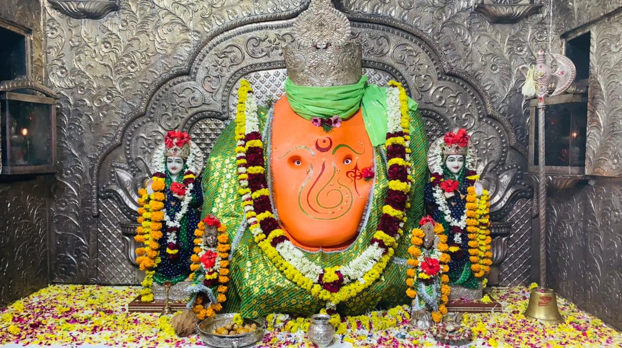 खजराना गणेश दर्शन लाइव