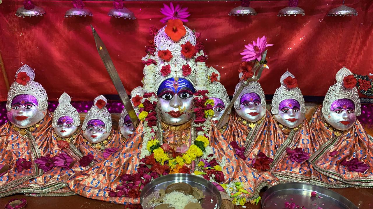 बिजासन माता लाइव दर्शन