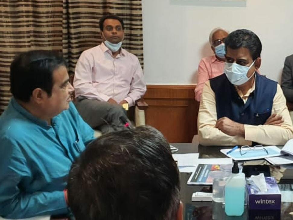 सांसद लालवानी की नितिन गडकरी से मुलाकात, इंदौर को मिली बड़ी सौगात