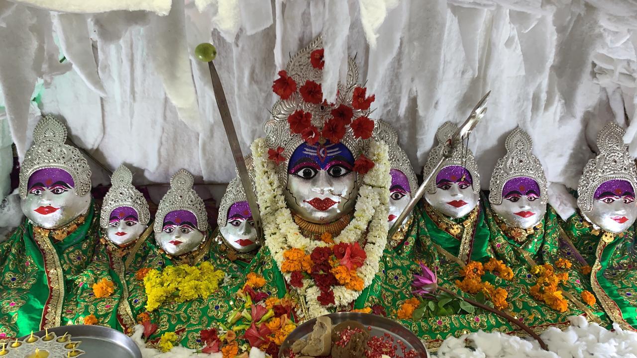बिजासन माता लाइव दर्शन