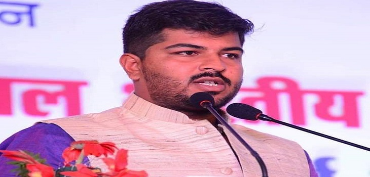 ABVP में सक्रिय रहे पांडे शामिल हुए युवा मोर्चा में