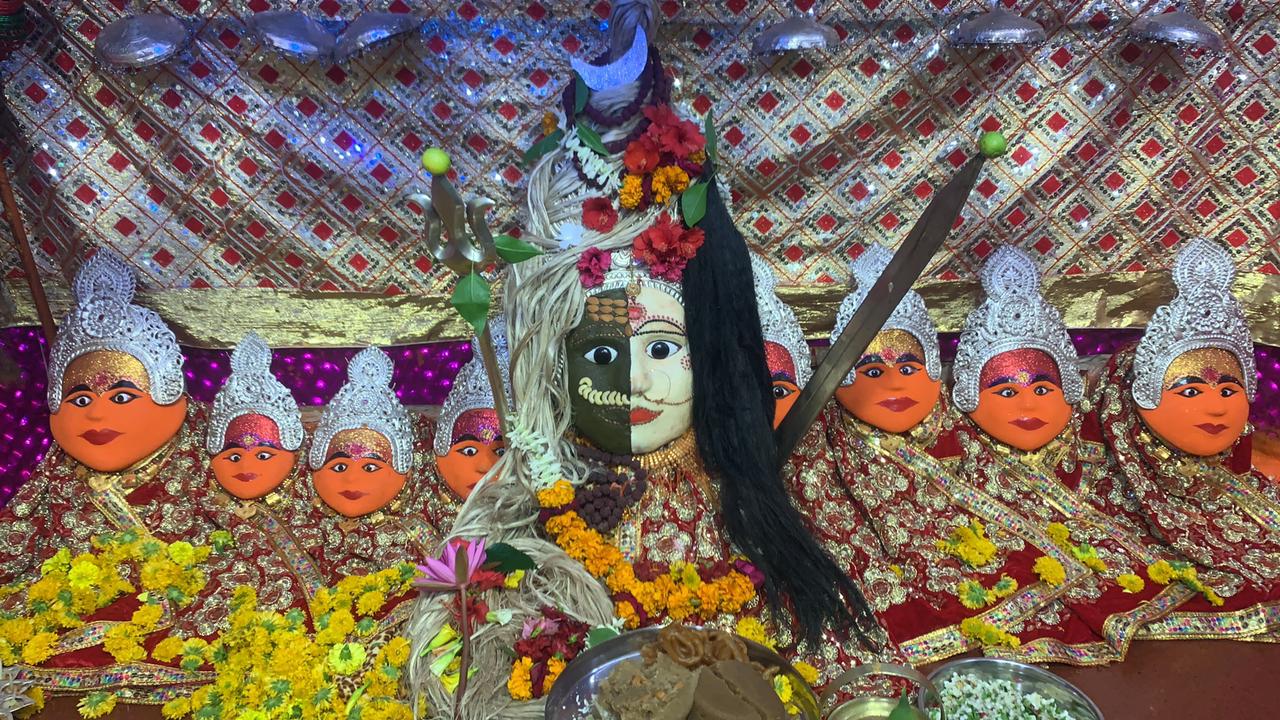 बिजासन माता लाइव दर्शन