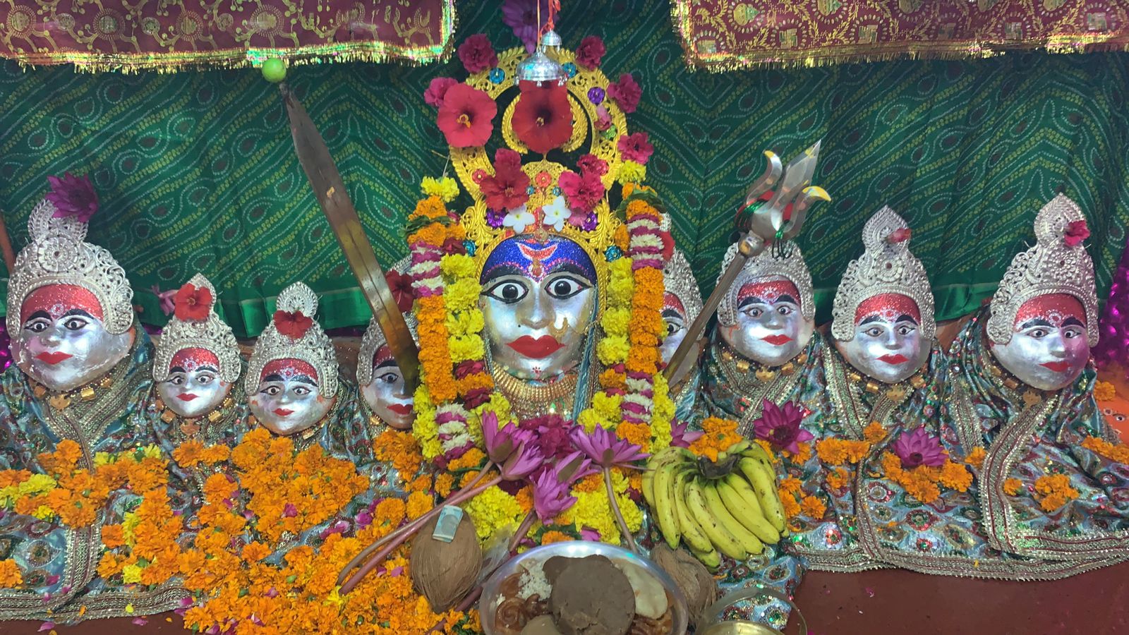 बिजासन माता दर्शन लाइव