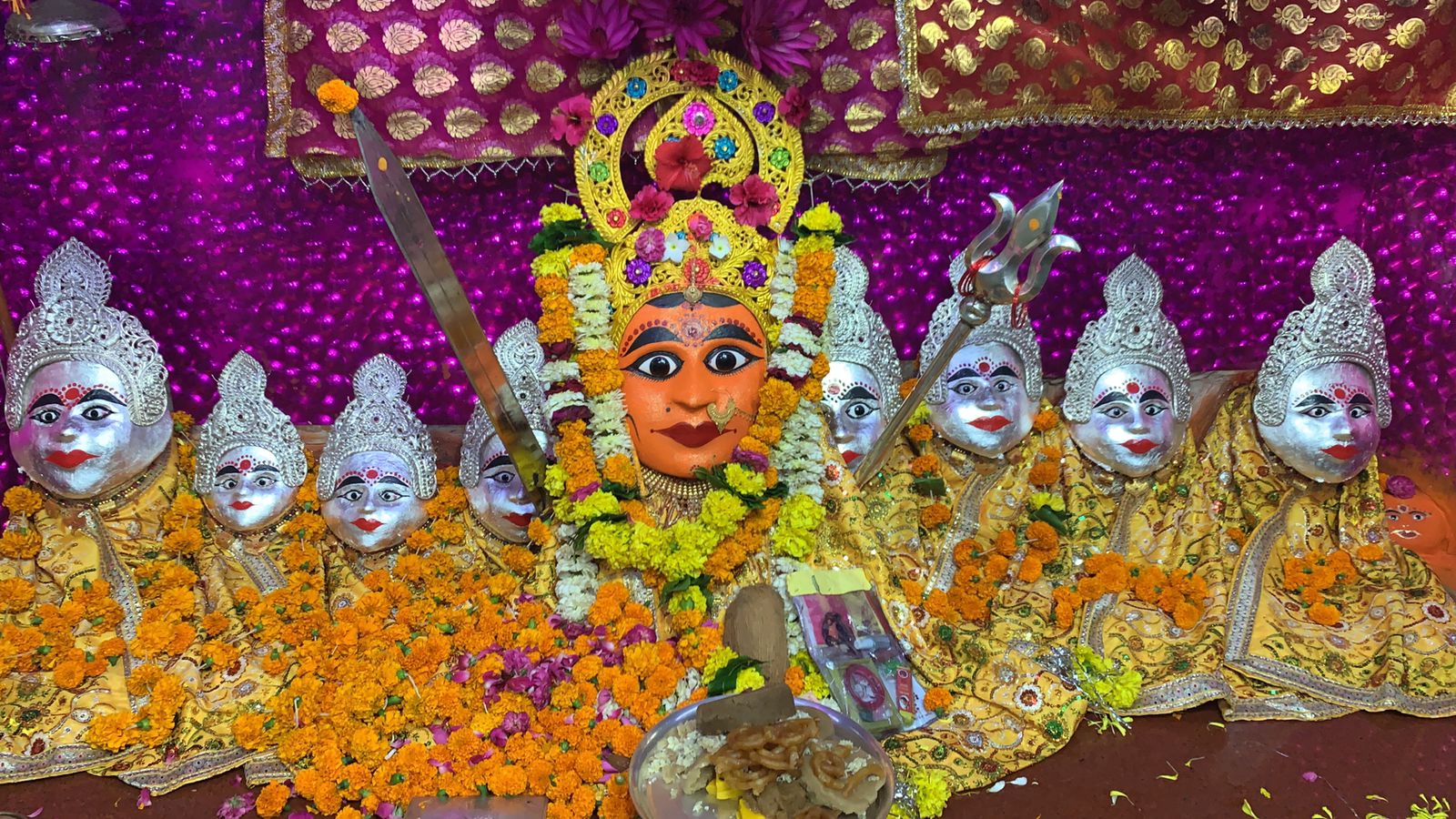 बिजासन माता दर्शन लाइव