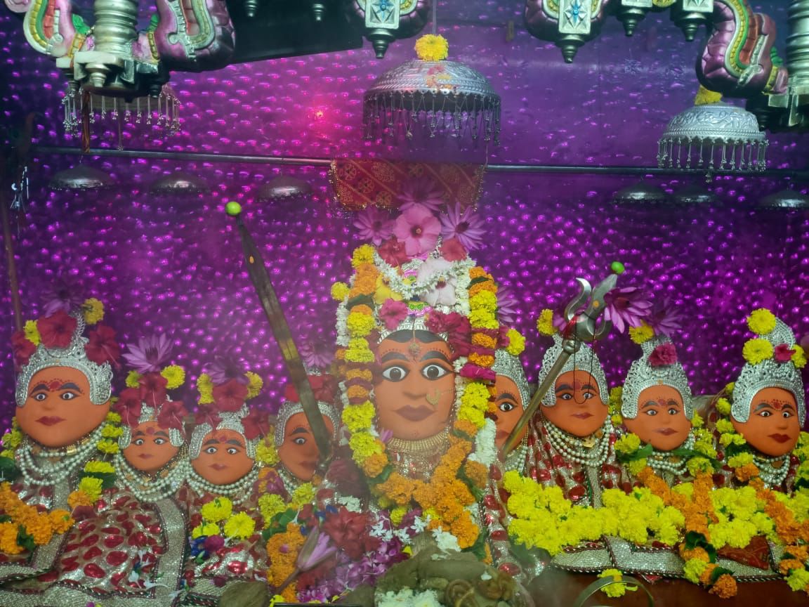 बिजासन माता दर्शन लाइव