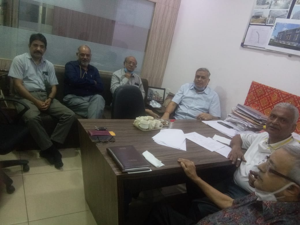 इंजीनियर अतुल शेठ के ऑफिस में हुई बैठक, इन मुद्दों पर हुआ विचार