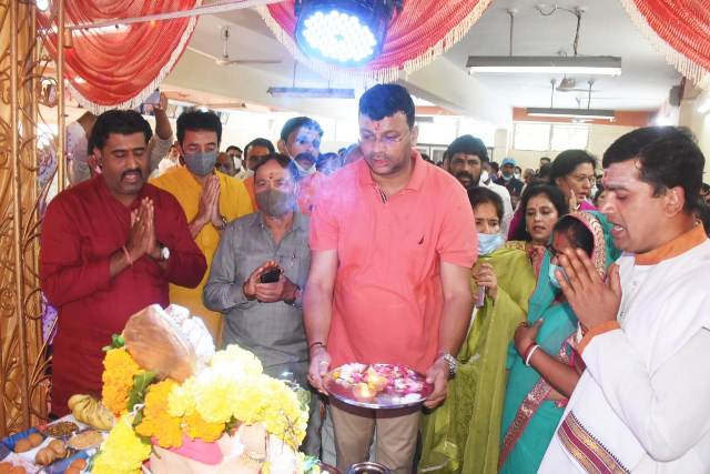 Indore News : भाजपा कार्यालय पर 10 दिवसीय गणेश उत्सव प्रारंभ