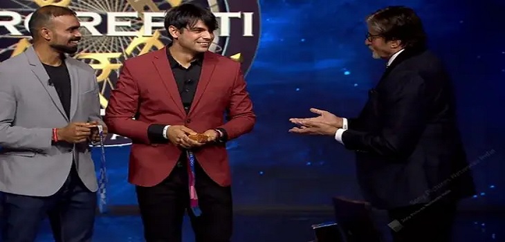 KBC 13 में आए नीरज और श्रीजेश, इस बात पर भावुक हुए बिग बी