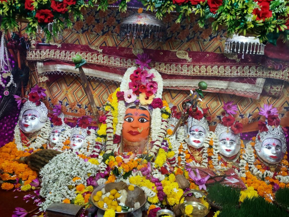 बिजासन माता दर्शन लाइव