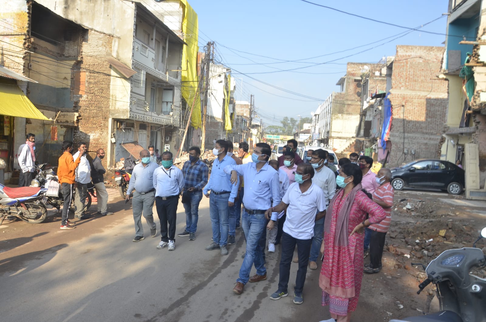Indore: सिटी प्रोजेक्ट के तहत कार्य शुरू, आयुक्त ने किया निरिक्षण
