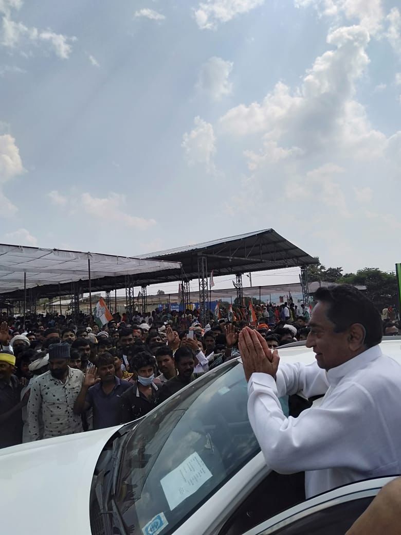 शिवराज जी के झूठ का , झूठी घोषणाओं का घड़ा अब भर चुका है- कमलनाथ