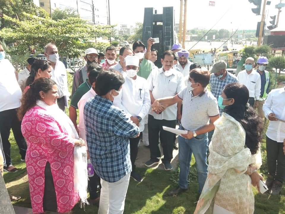Indore: विजय नगर चौराहे से हटेगी रोटरी, प्रतिमा होगी स्थानांतरित