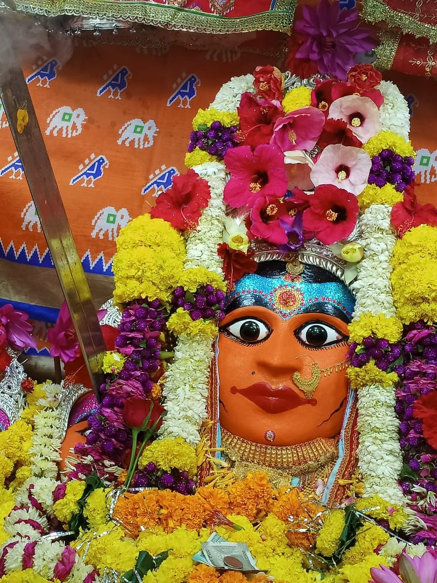 बिजासन माता लाइव दर्शन