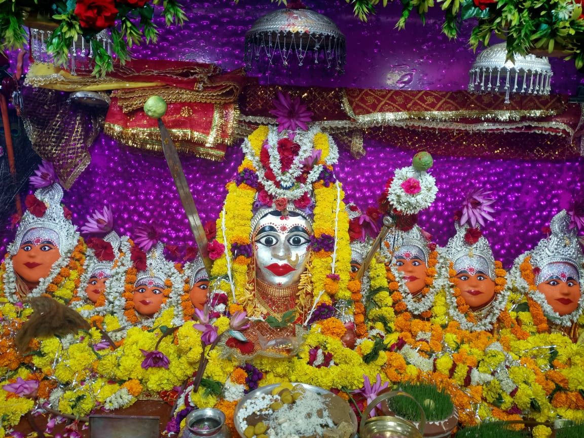 बिजासन माता दर्शन लाइव