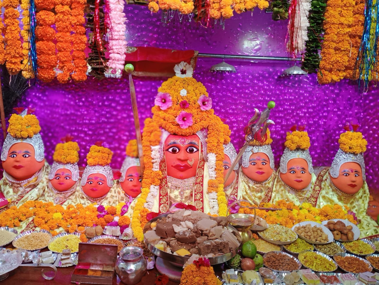 बिजासन माता दर्शन लाइव
