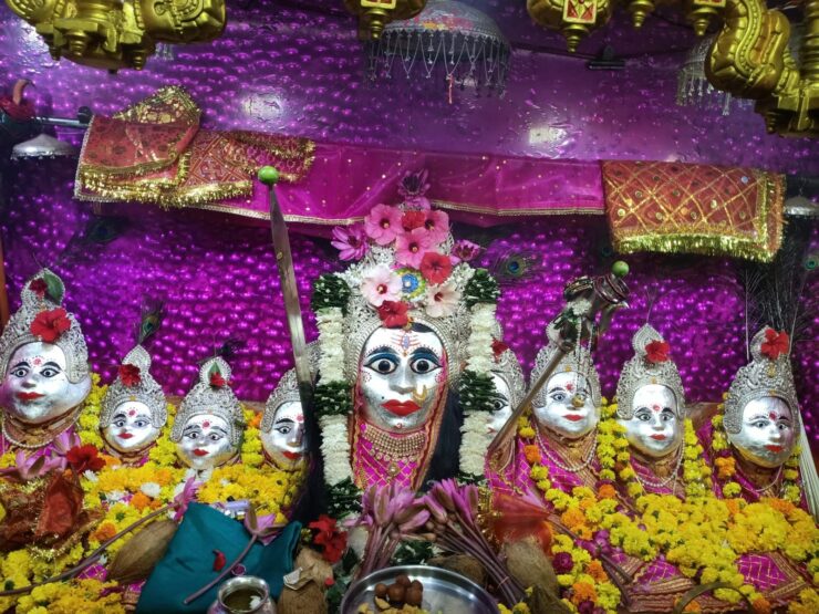 बिजासन माता दर्शन लाइव