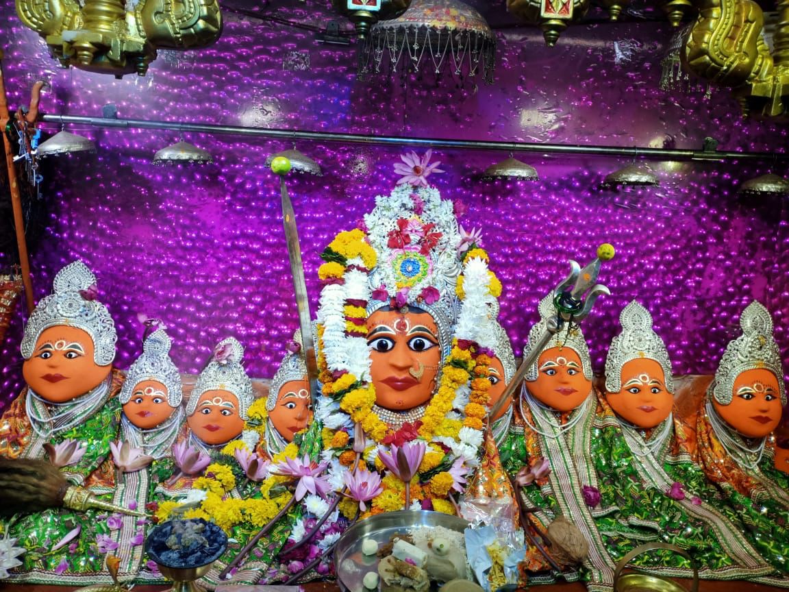 बिजासन माता दर्शन लाइव