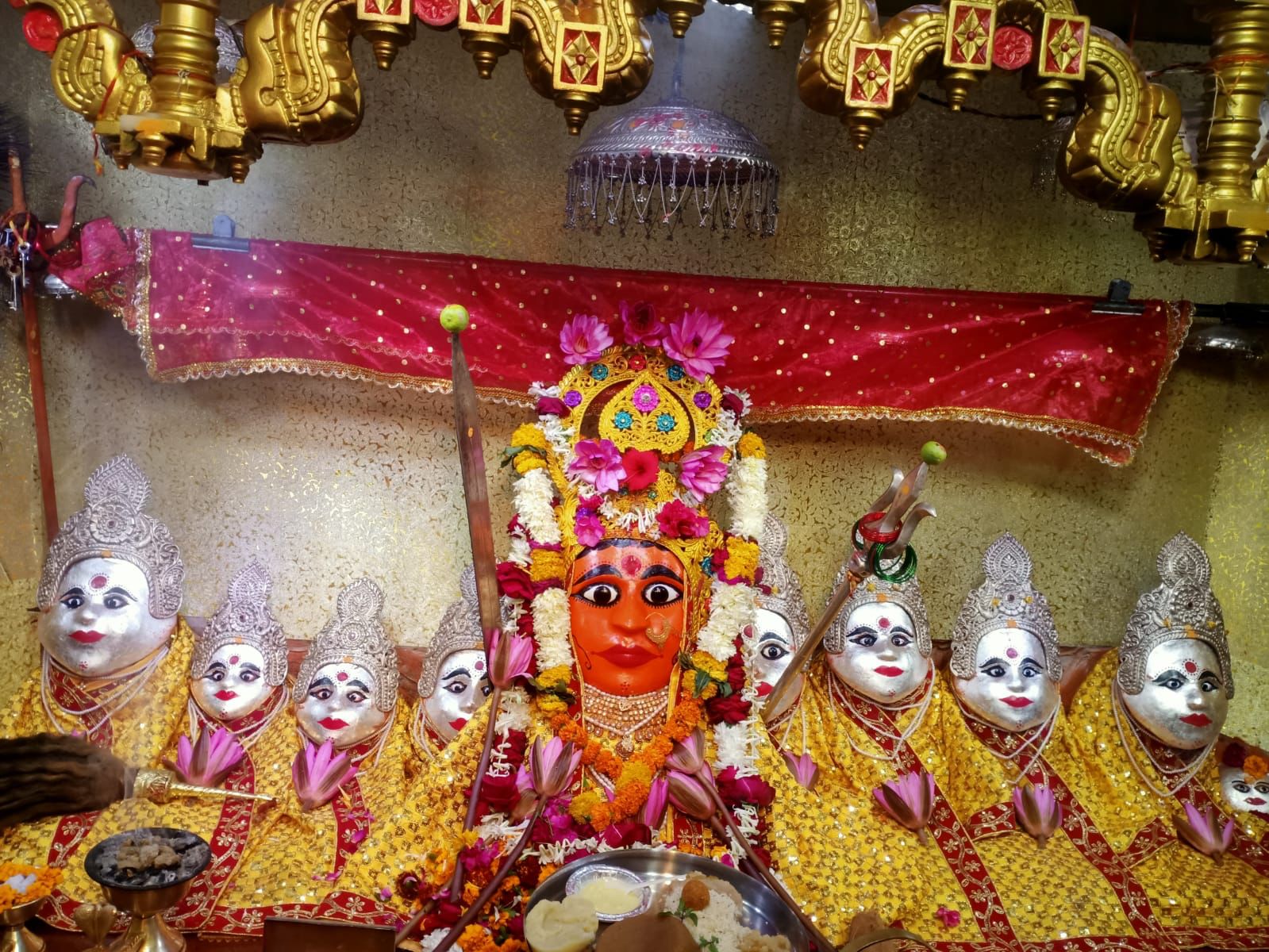 बिजासन माता दर्शन लाइव