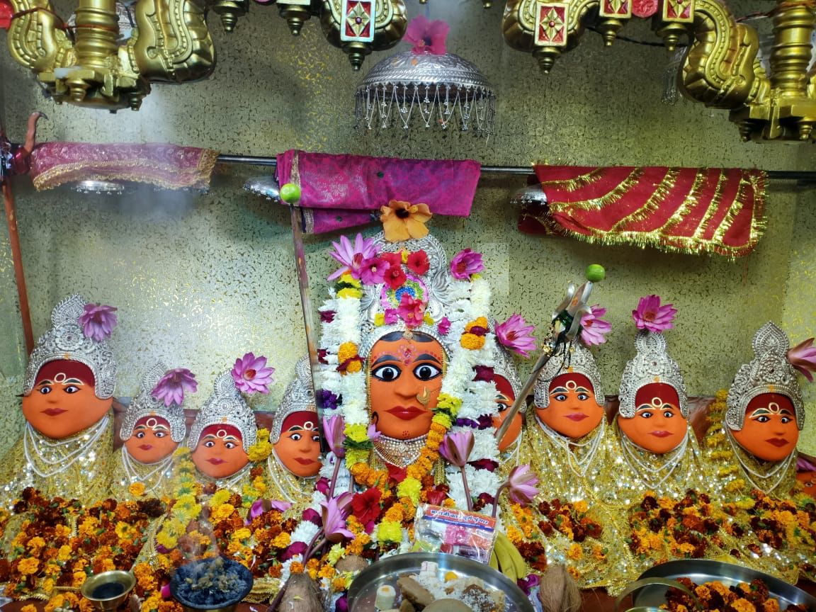 बिजासन माता दर्शन लाइव