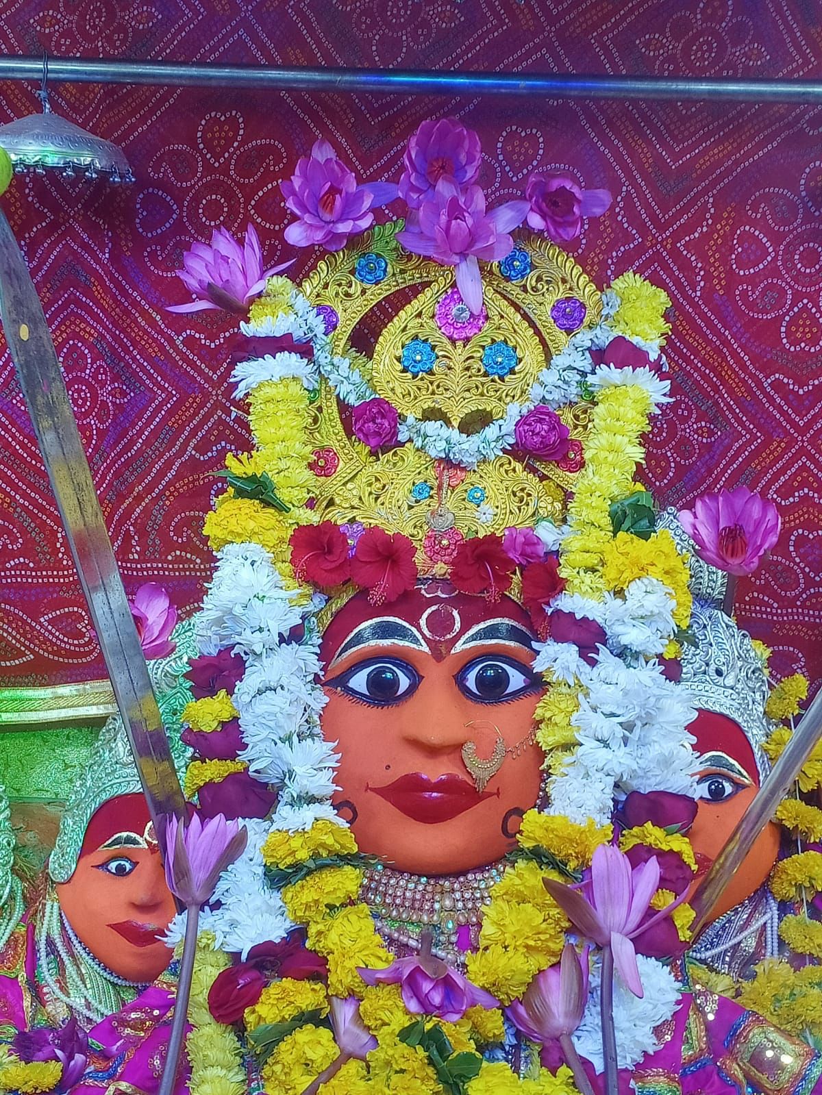 बिजासन माता लाइव दर्शन